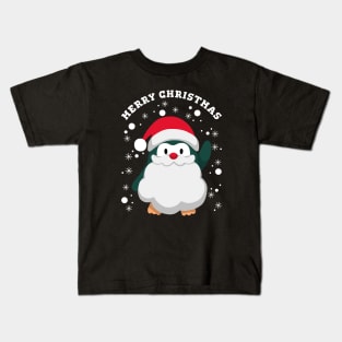 Christmas Penguin Kids T-Shirt